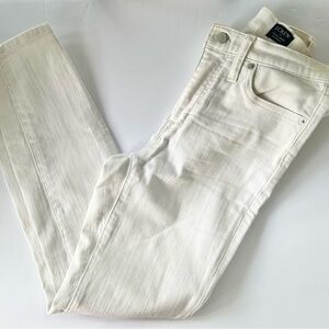 J. Crew Women's High Rise Jeans - White size 26